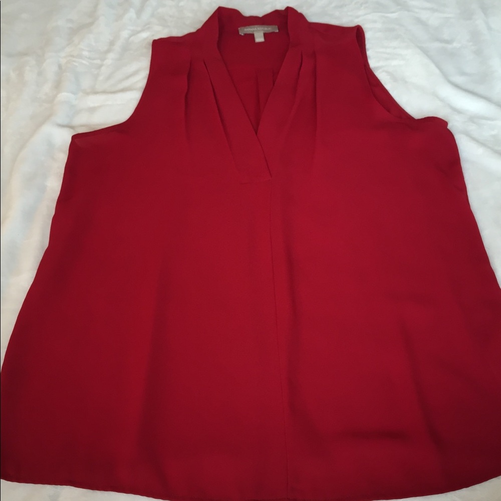 Red Lightweight Blouse - Picture 2 of 3